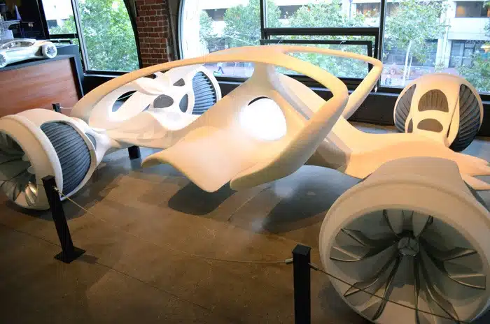autodesk 3D printed car