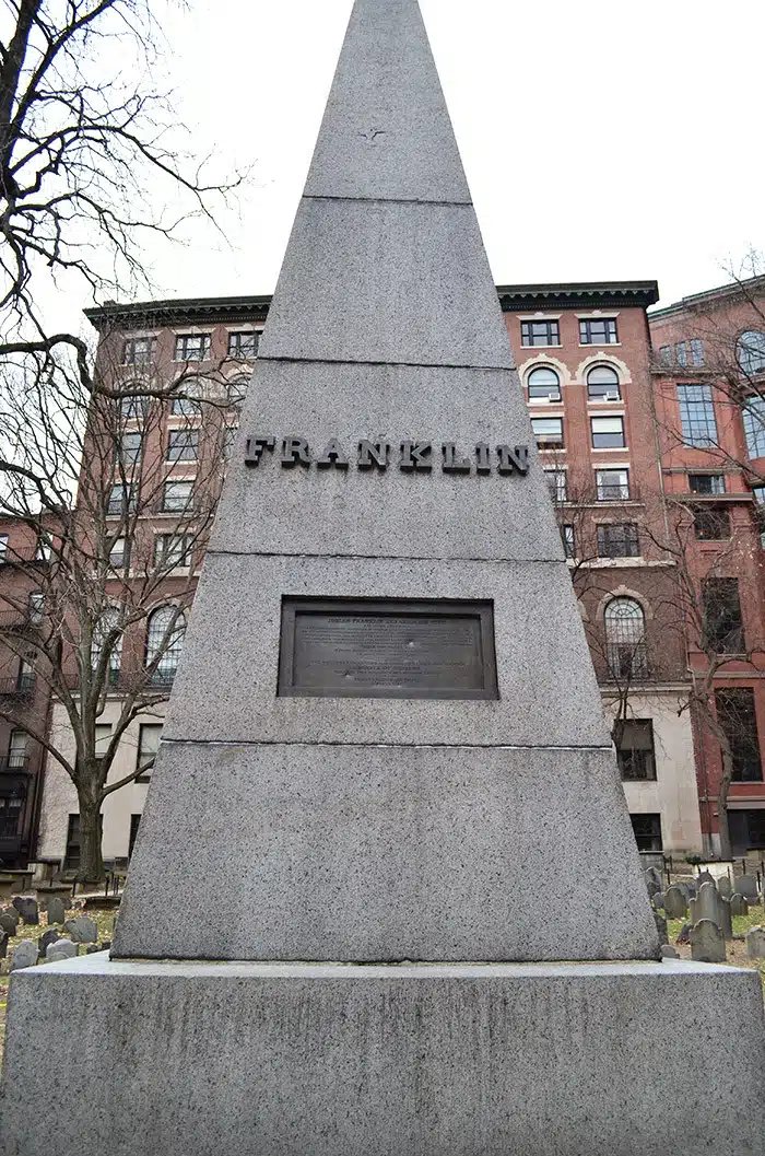 franklin grave boston