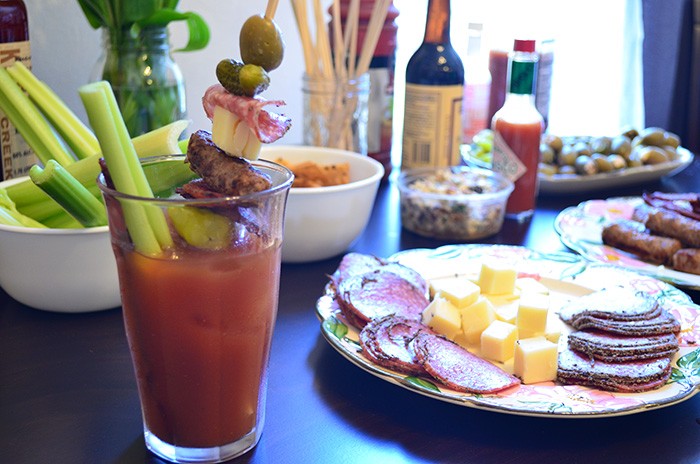 bloody mary accoutrements - Best Bloody Mary recipe by popular San Francisco lifestyle blogger What The Fab