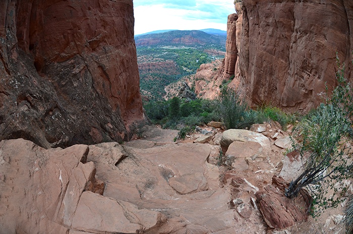 hike at cathedral rock
