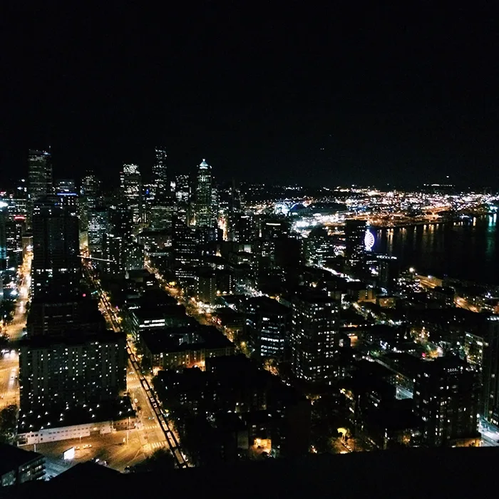 space needle view