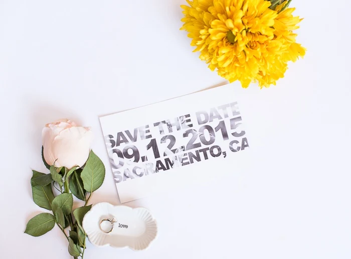 how to design your own save the dates