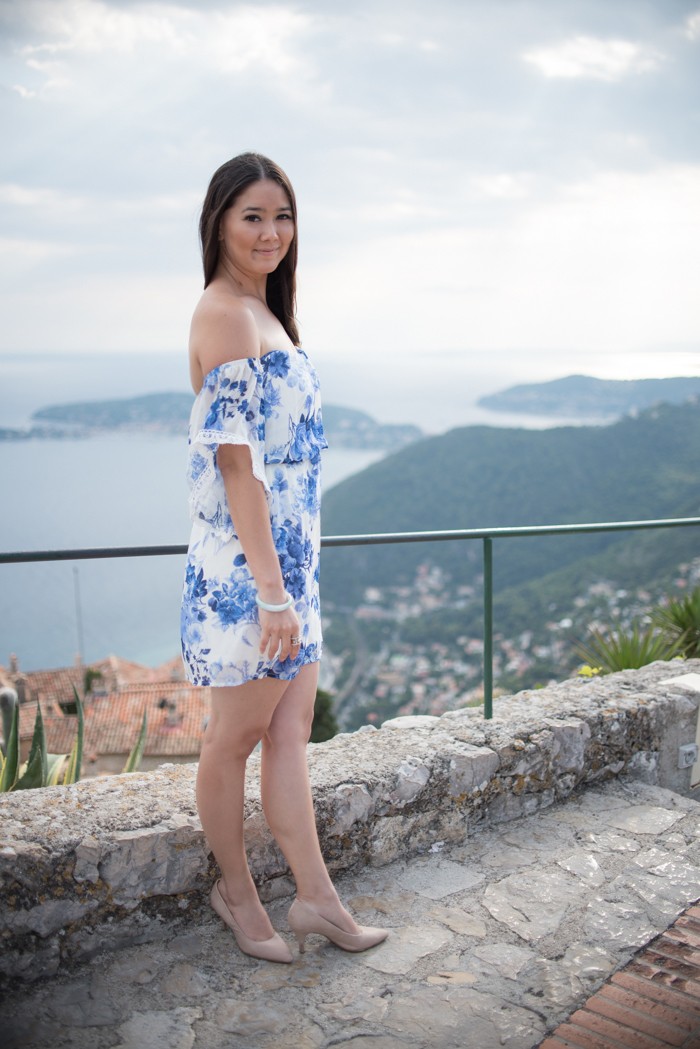 Nice France honeymoon outfit