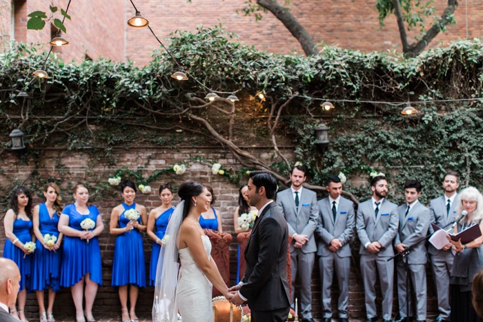 persian and american wedding ceremony