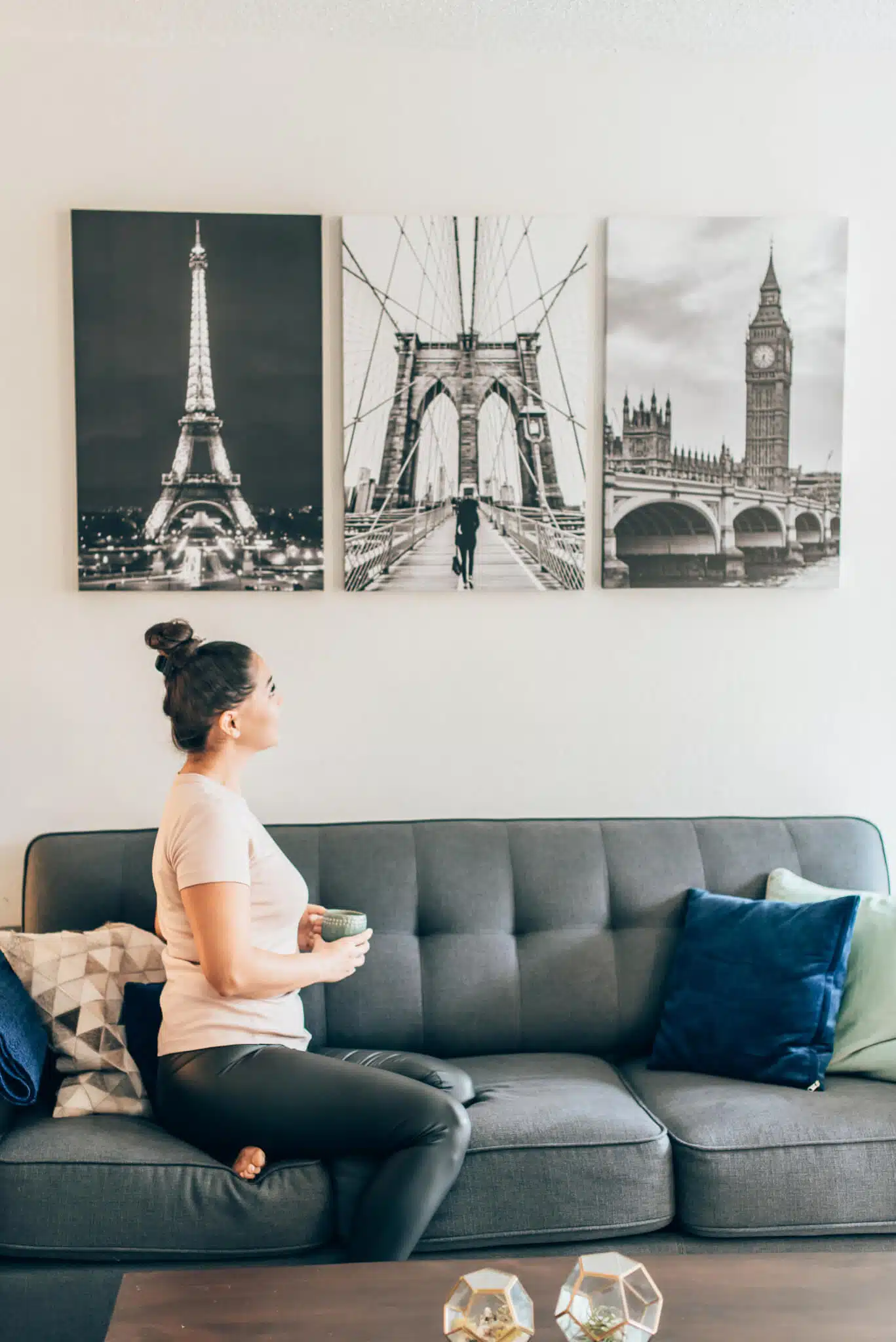 Decorating our home with canvas prints from Mixbook by popular San Francisco lifestyle blogger, WTFab