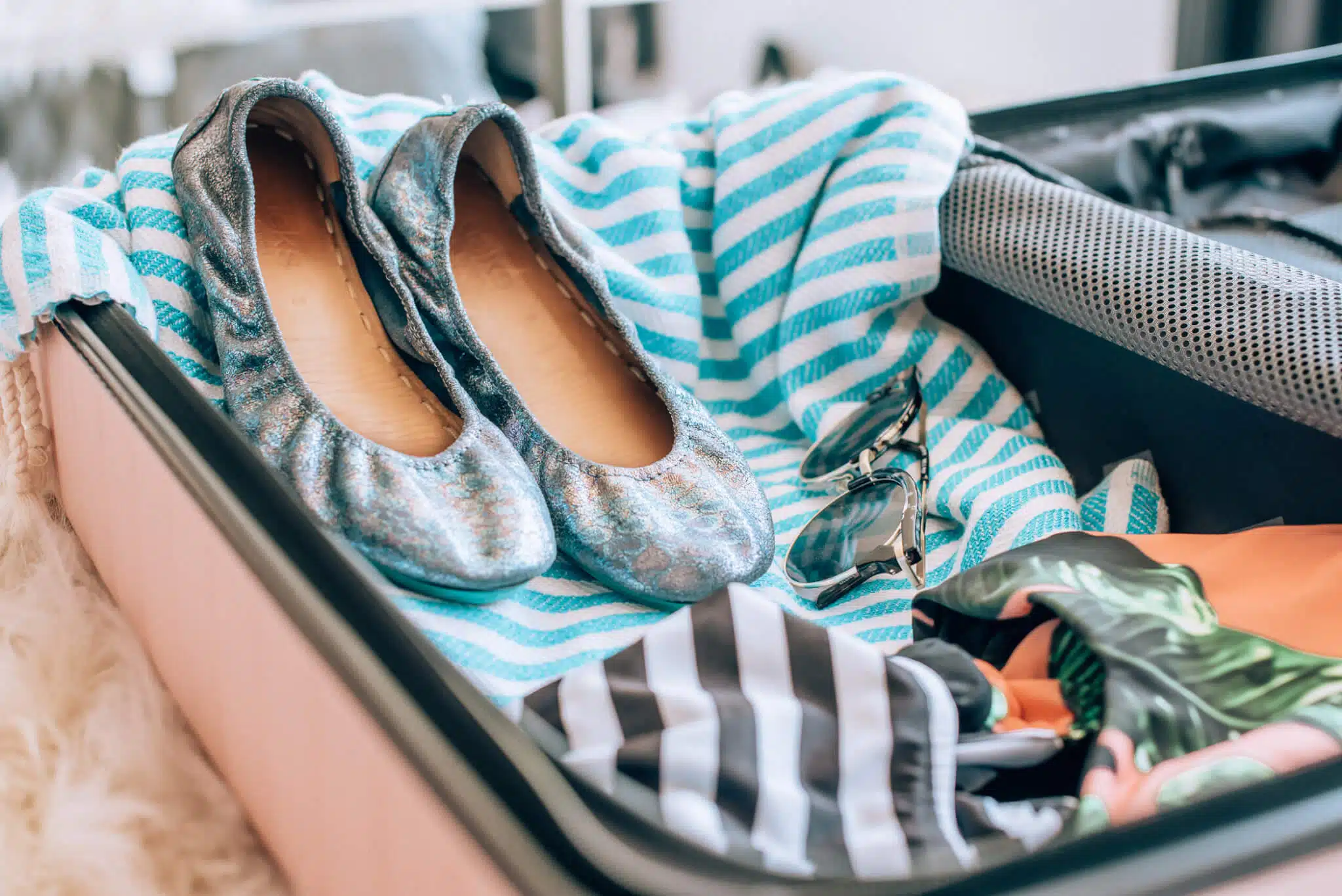 Tieks Shoes featured by popular San Francisco travel blogger, What The Fab