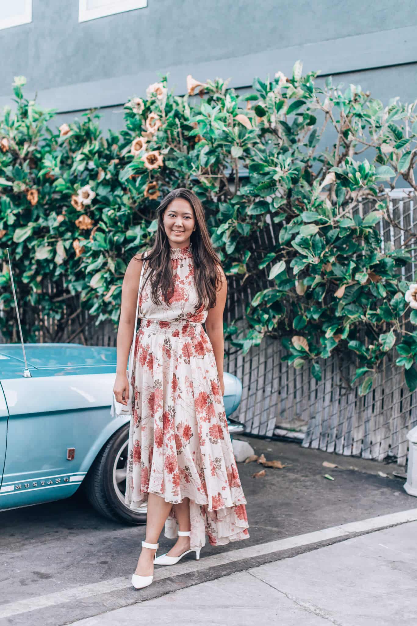 Vici: Floral Maxi Dress featured by popular San Francisco fashion blogger WTFab