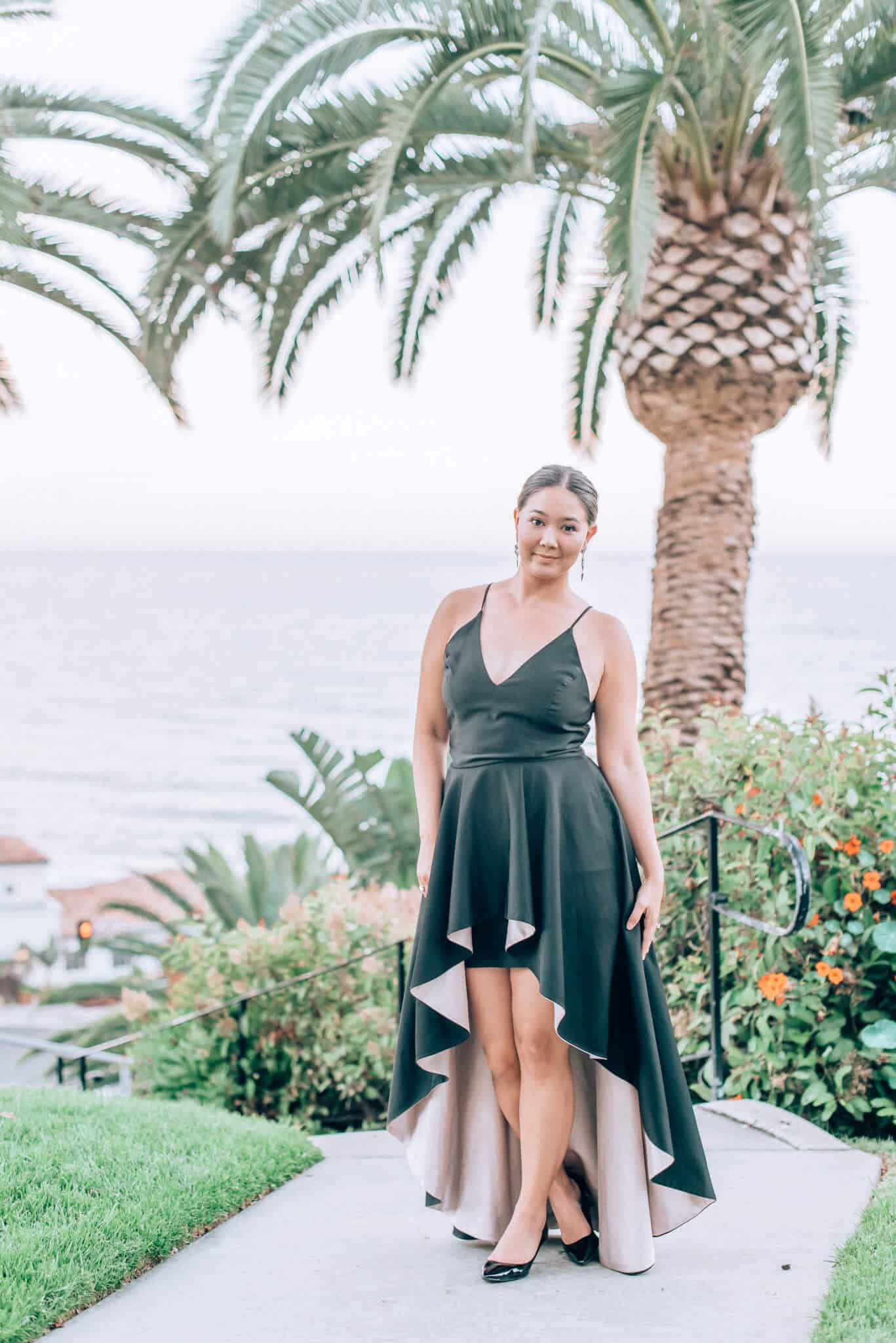 Nha Kahn Gown | Rent The Runway | Malibu Wedding featured by top San Francisco travel blog What The Fab