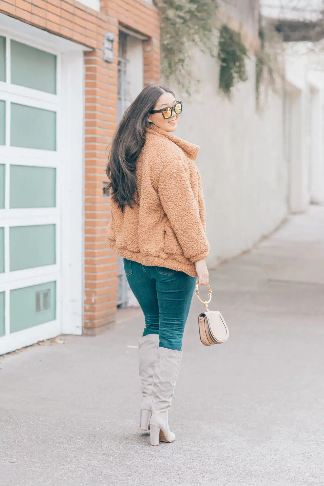 Zappos | How to wear a teddy bear coat featured by top San Francisco fashion blog What The Fab