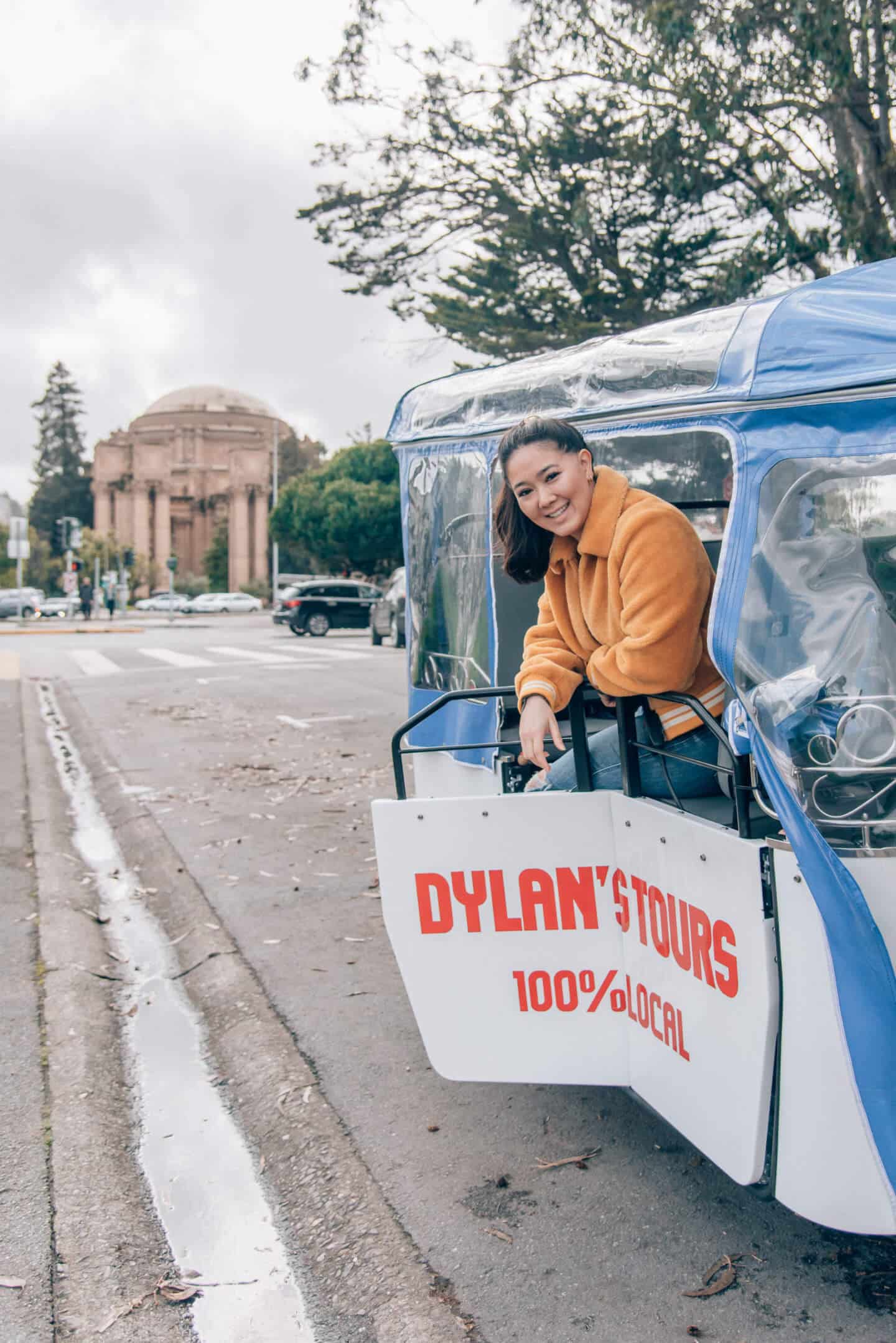 San Francisco e-tuktuk tour: Dylan’s Tours