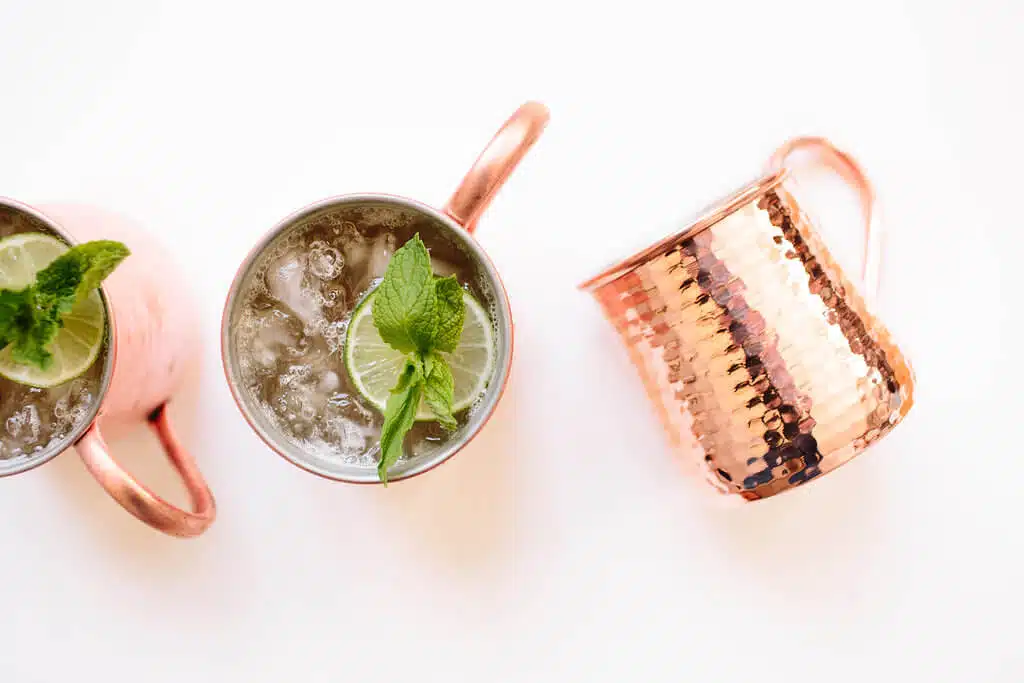 ingredients in a moscow mule