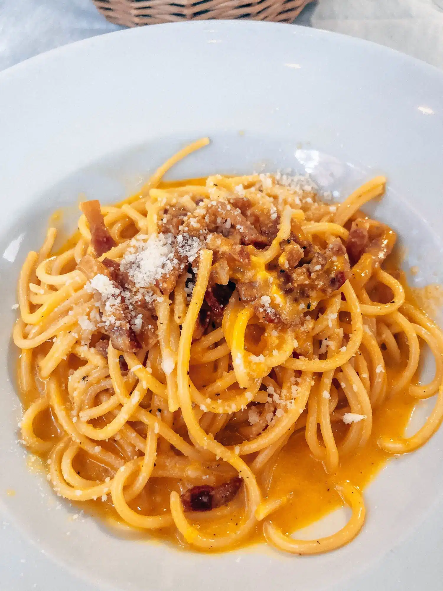 best pasta in Rome, by travel blogger What The Fab