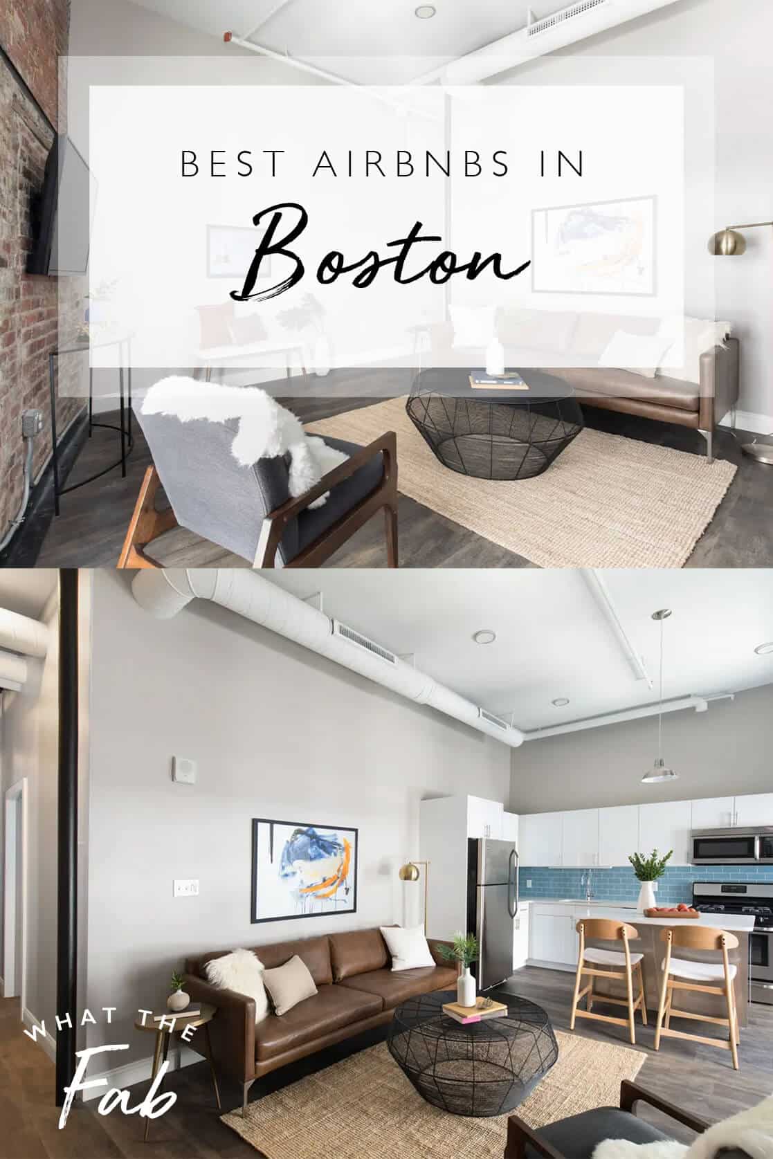 Best Airbnbs in Boston, by top travel blogger What The Fab
