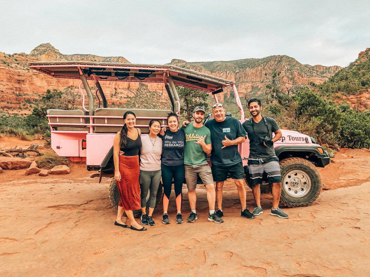 Pink Jeep Tour Sedona review by travel blogger What The Fab