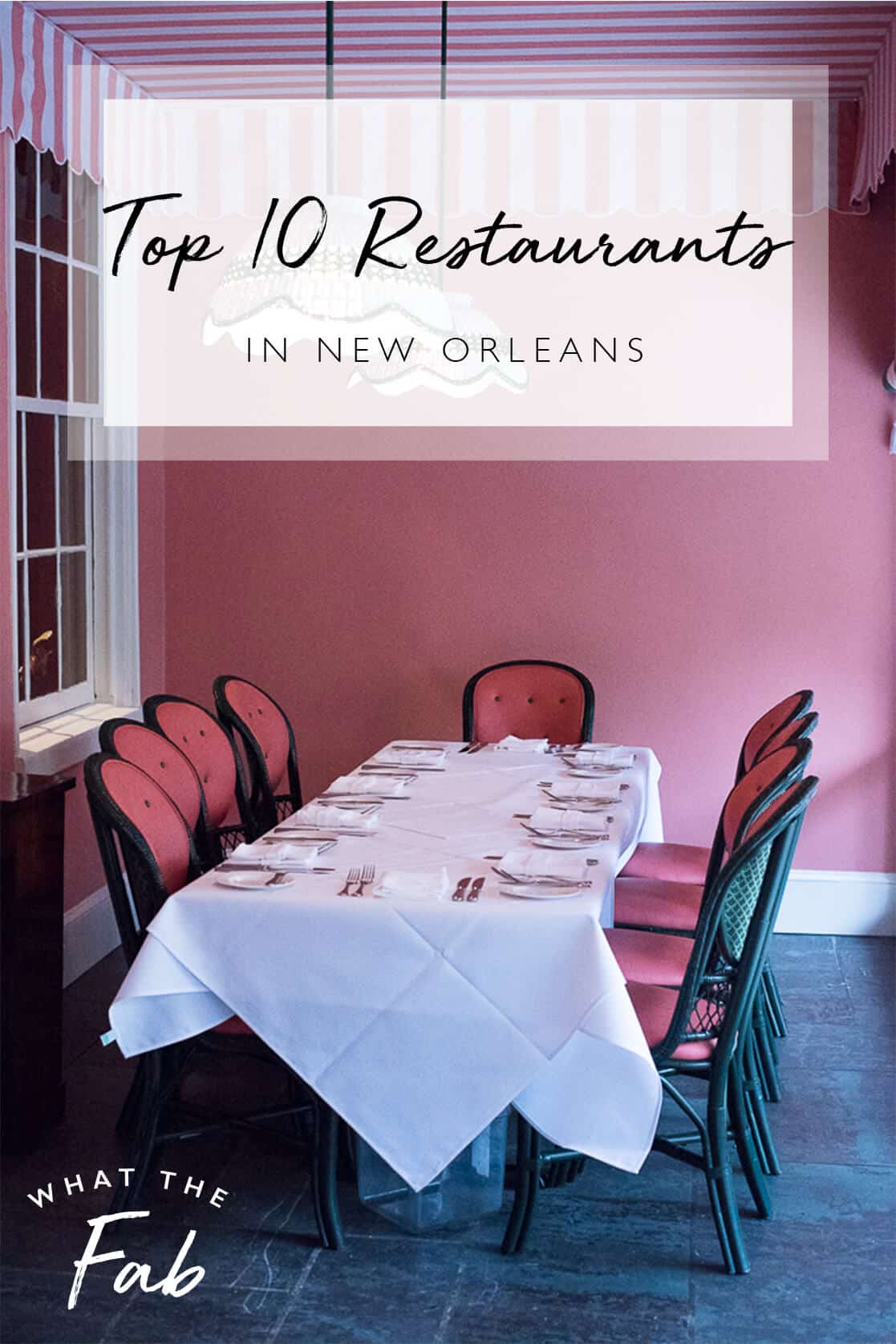 Top 10 Restaurants in New Orleans