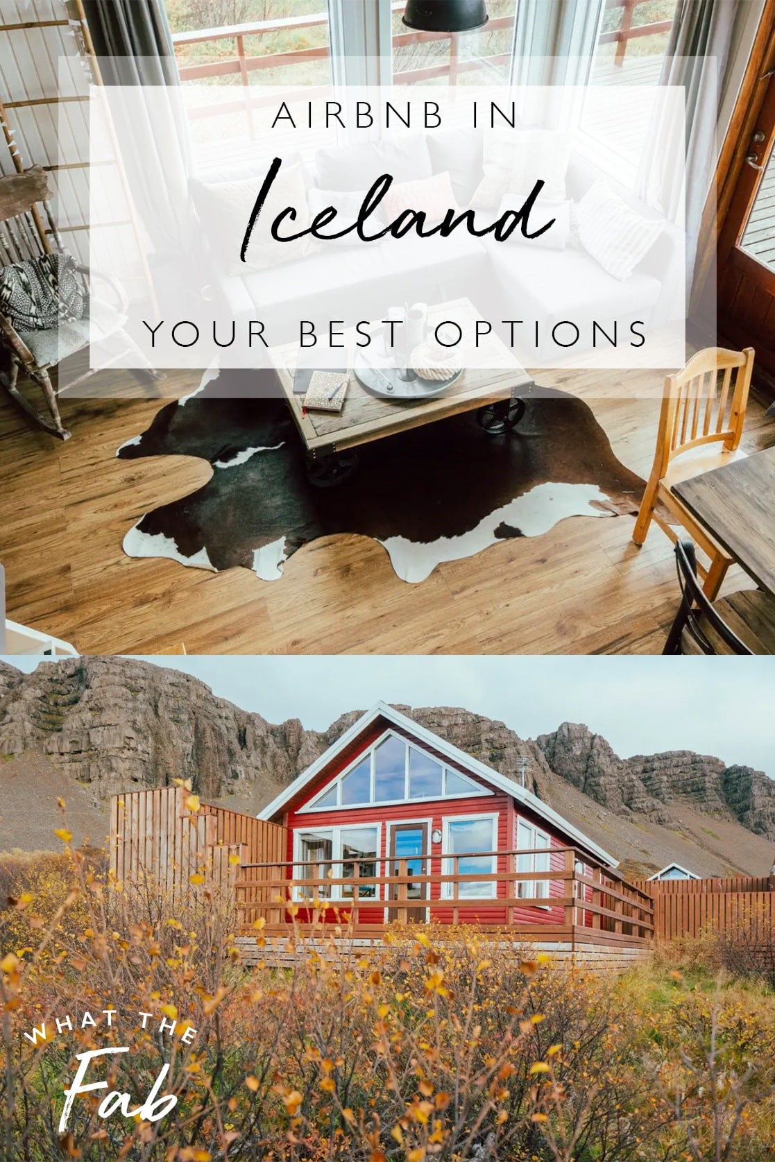 Airbnb Iceland, best options by travel blogger What The Fab