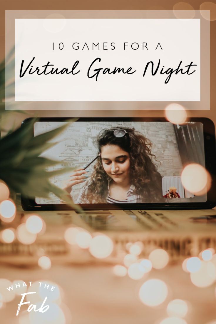 How to Host the BEST Virtual Game Night 10 Virtual Game Night Games