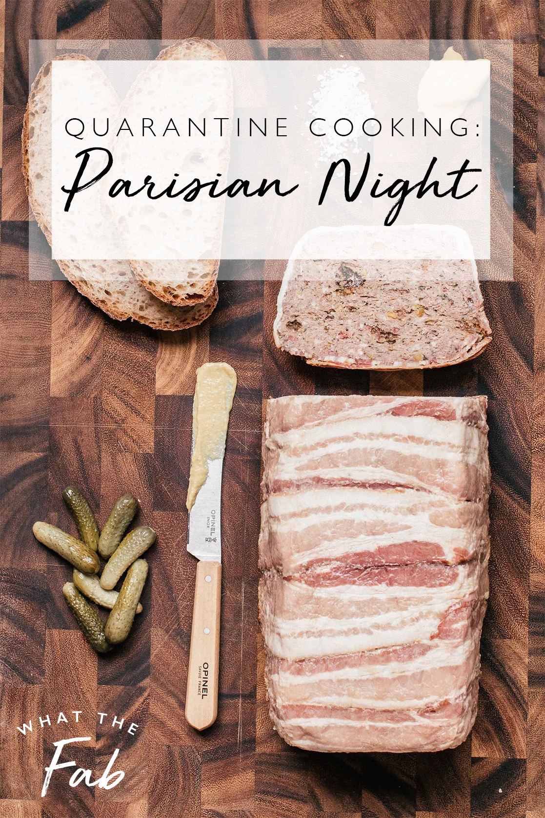Parisian recipes, by travel blogger What The Fab