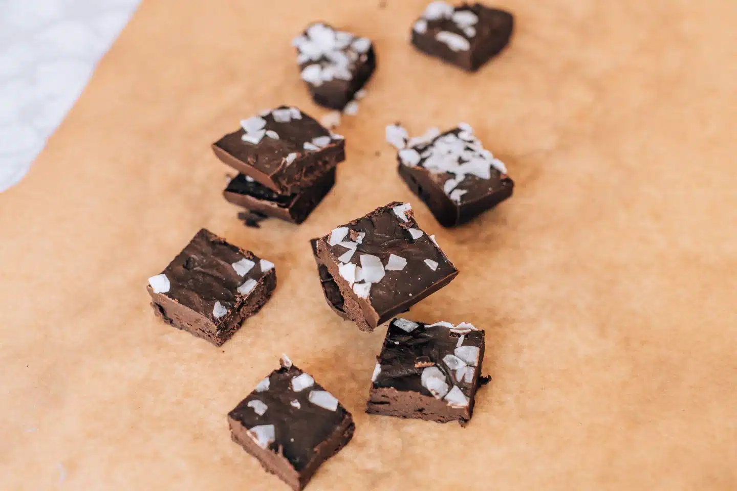 Easy coconut oil fudge recipe, by lifestyle blogger What The Fab