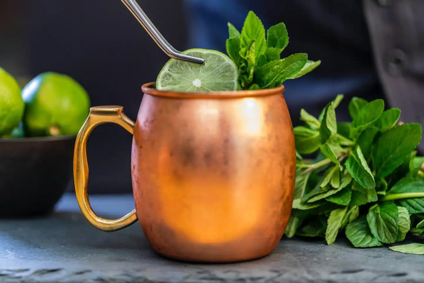 Moscow Mule ingredients, by lifestyle blogger What The Fab