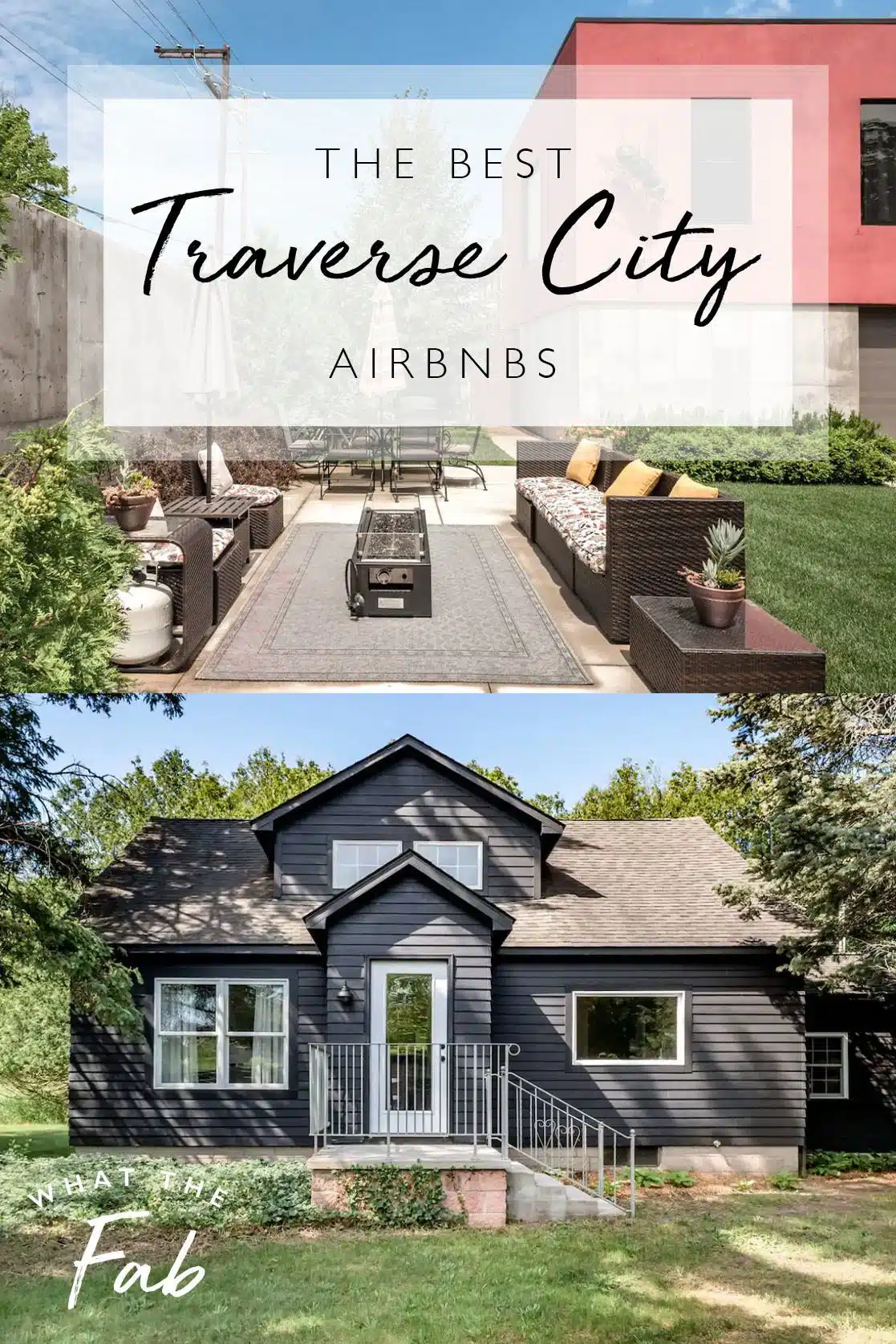 The best Traverse City Airbnbs, by travel blogger What The Fab