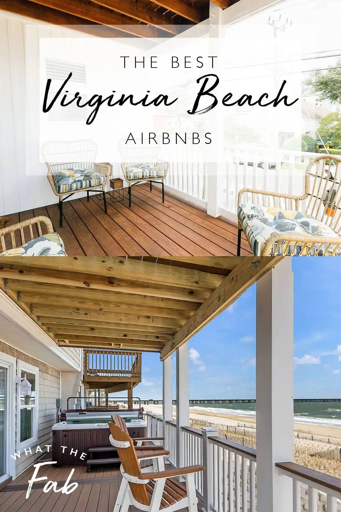 Airbnb Virginia Beach, by Travel Blogger What The Fab