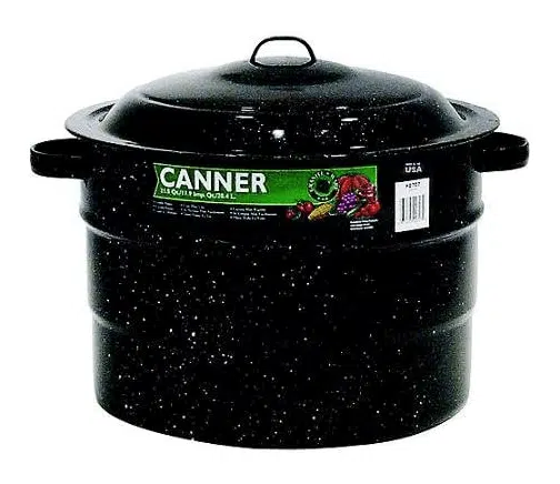 Canning pot 21.5-Quart with Rack
