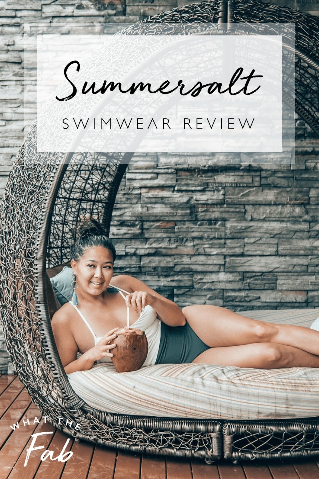 Summersalt swimwear review, by travel blogger What The Fab