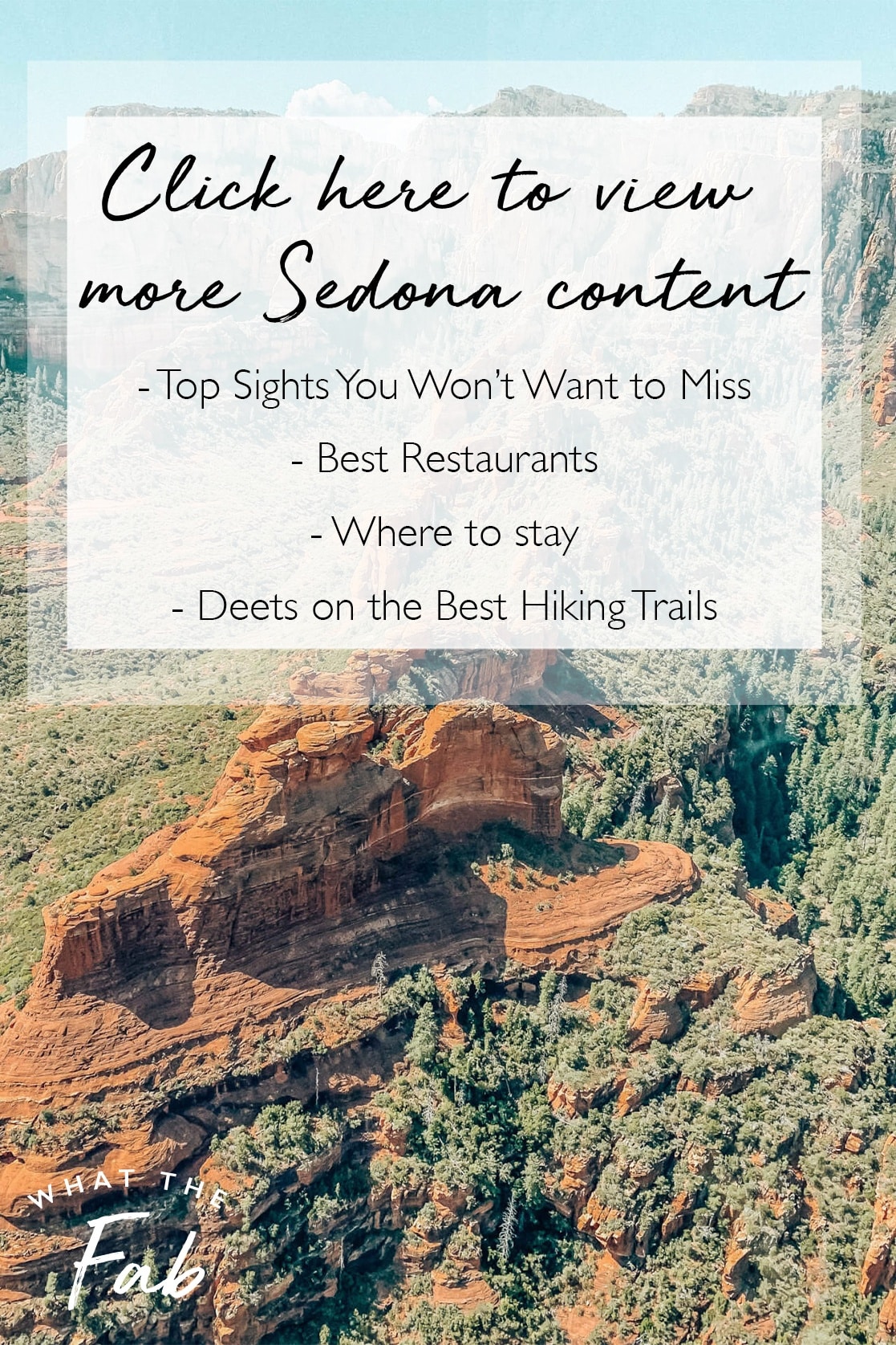 sedona travel guide blog