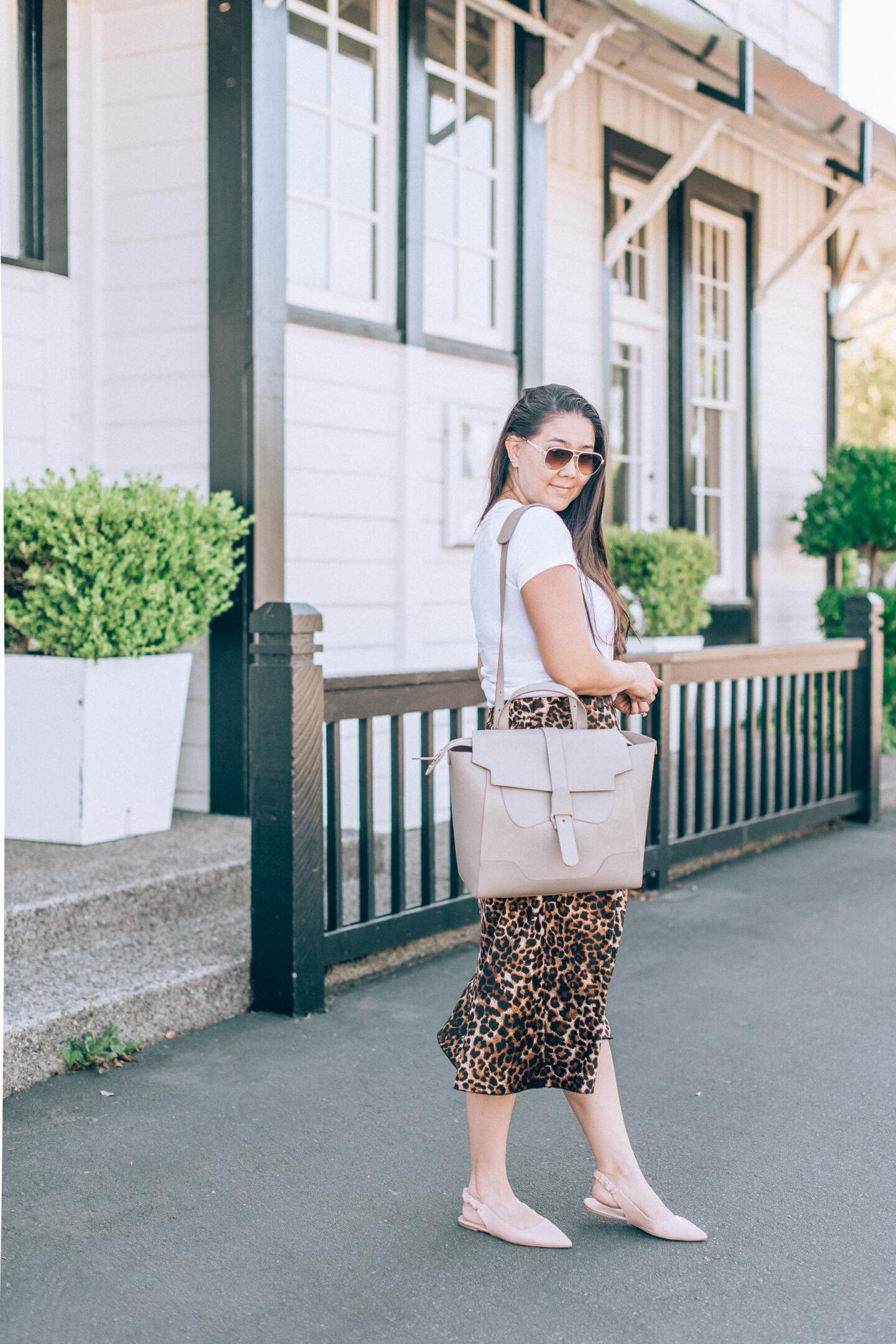 Senreve Maestra bag review, by fashion blogger What The Fab