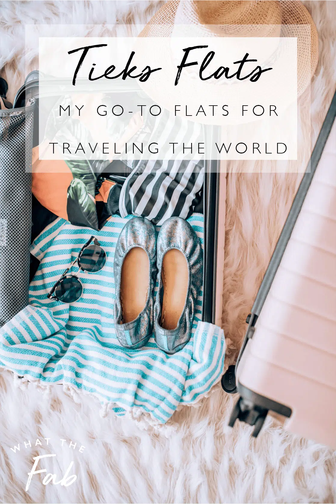 My go-to Tieks flats for traveling the world, by Travel Blogger What The Fab