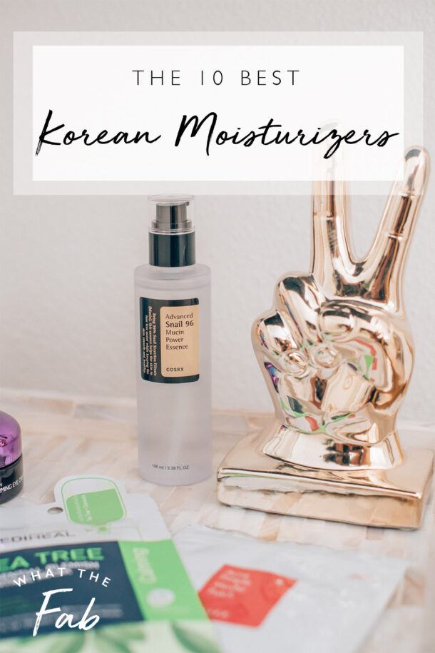 10 BEST Korean Moisturizers You Need To Try For 2023