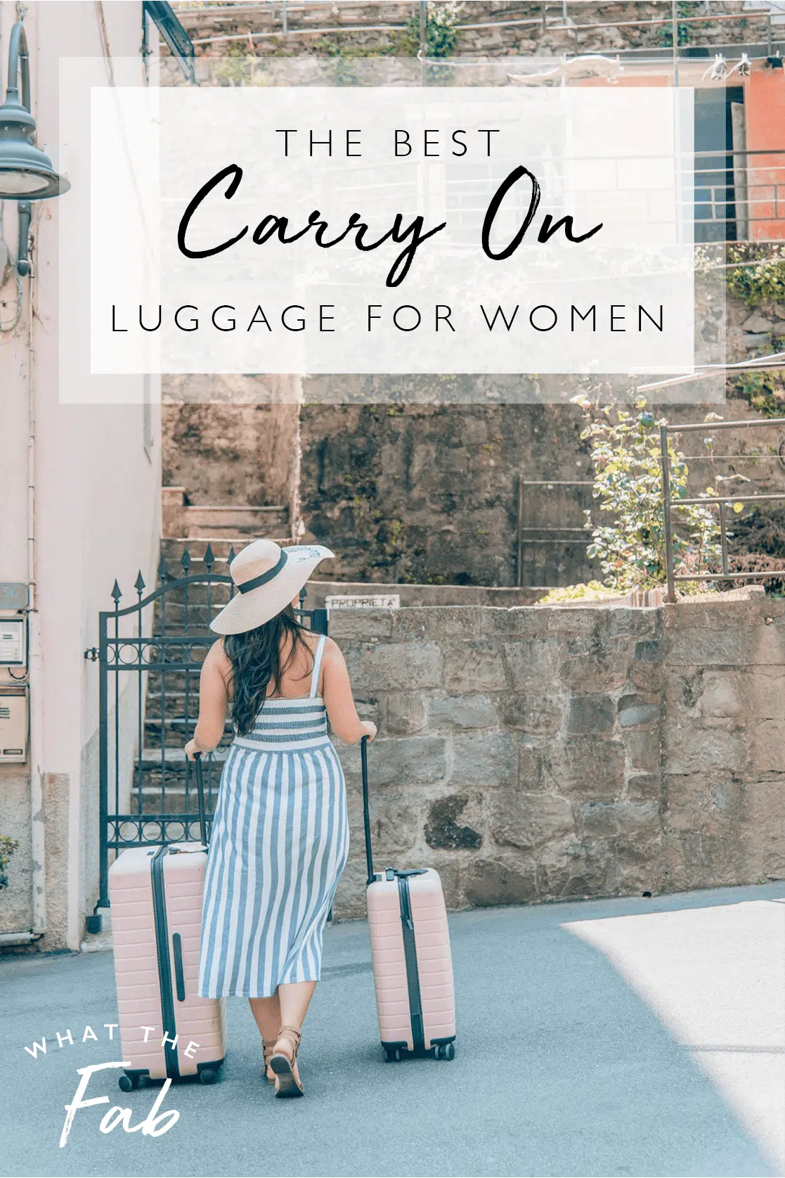 woman best carry on bag