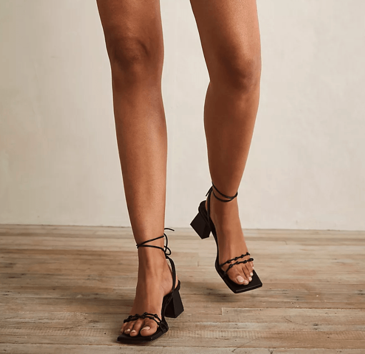 Strappy Heels, by Fashion Blogger What The Fab