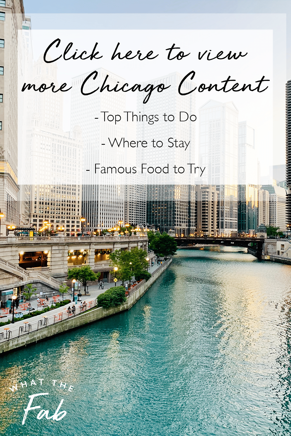 travel blog on chicago