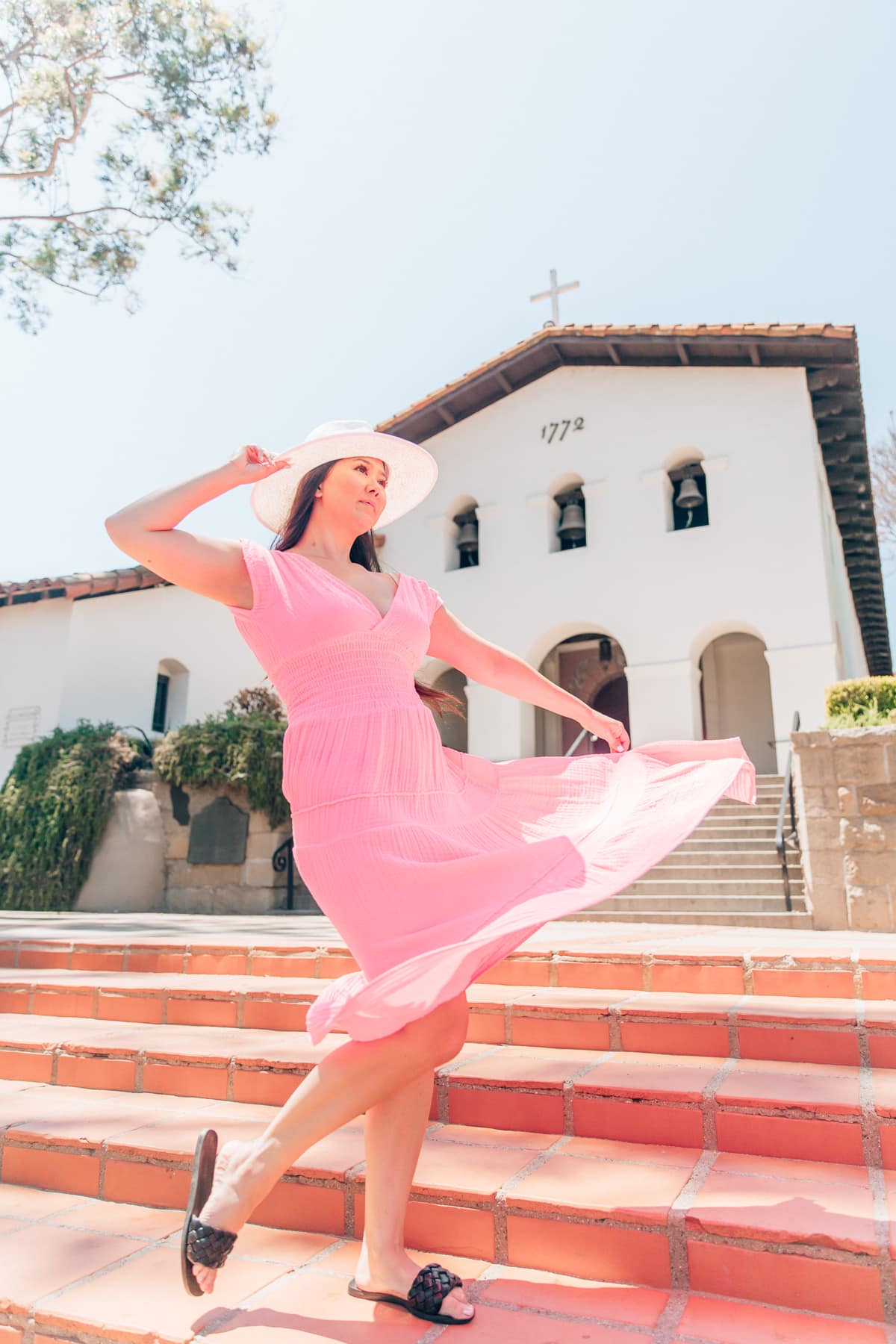 Visiting Mission San Luis Obispo, by travel blogger What The Fab