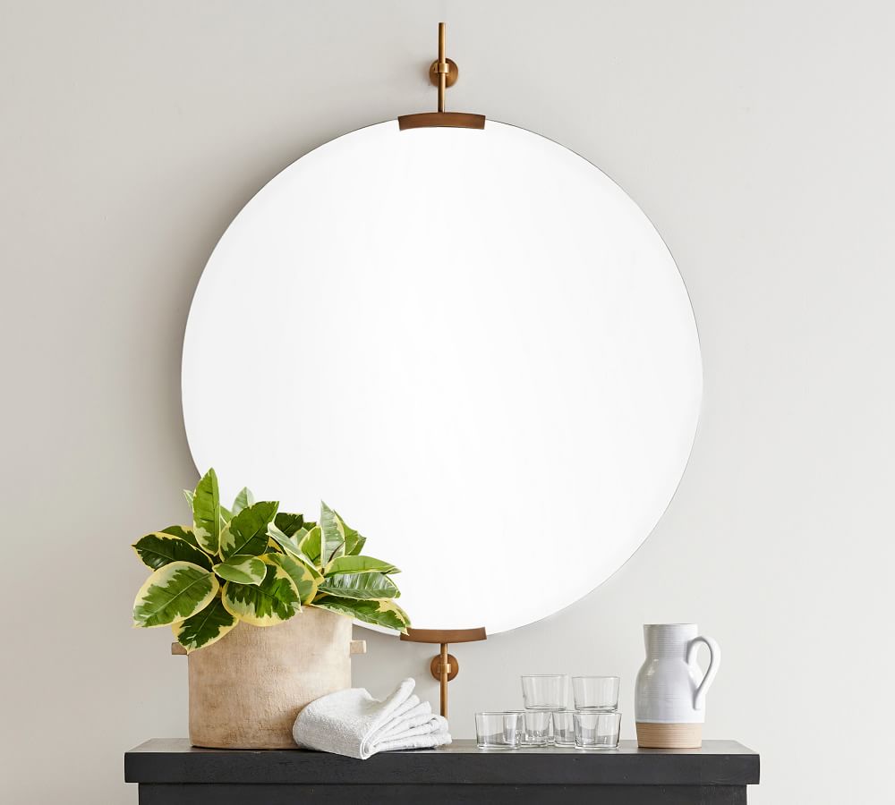 Pottery Barn Mirrors, by Blogger What The Fab