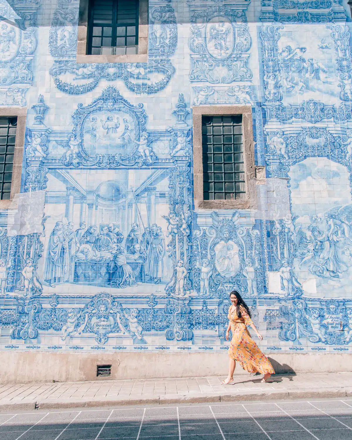 Where to find Azulejos in Porto by travel blogger What The Fab