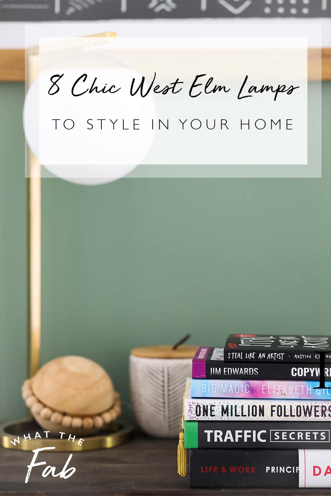 West Elm Lamps, by Lifestyle Blogger What The Fab