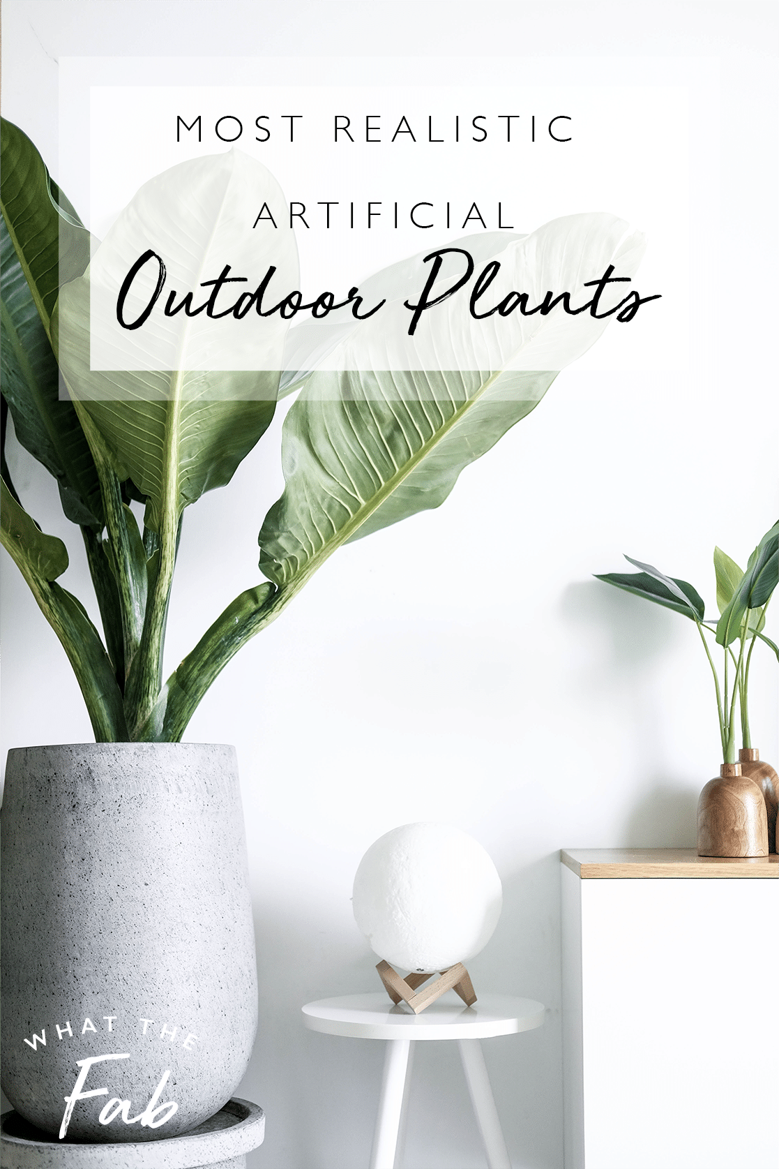 most realistic artificial outdoor plants, by blogger What The Fab