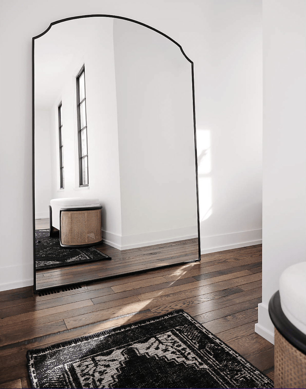 crate and barrel mirrors, by blogger what the fab