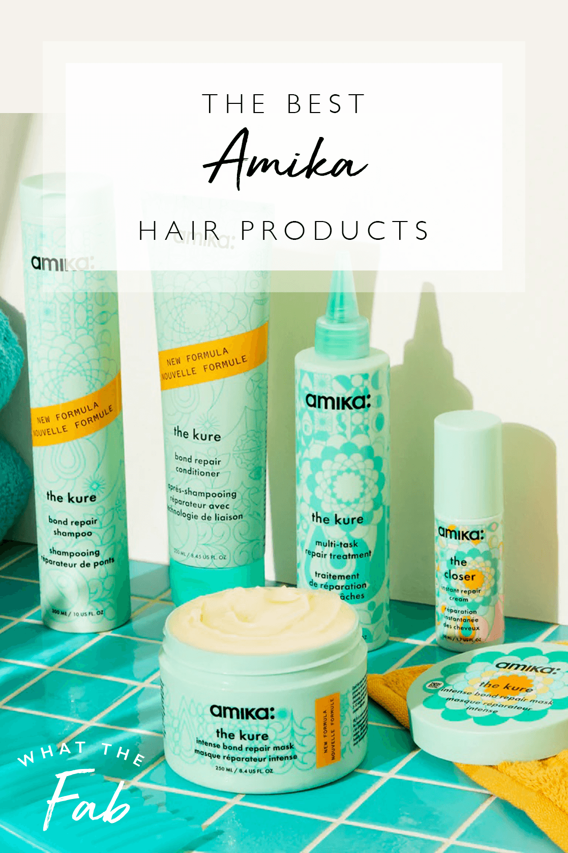 Best Amika hair products, by beauty blogger What The Fab