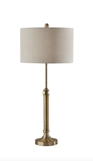 8 GORGEOUS Antique Brass Lamps to Brighten Your Space