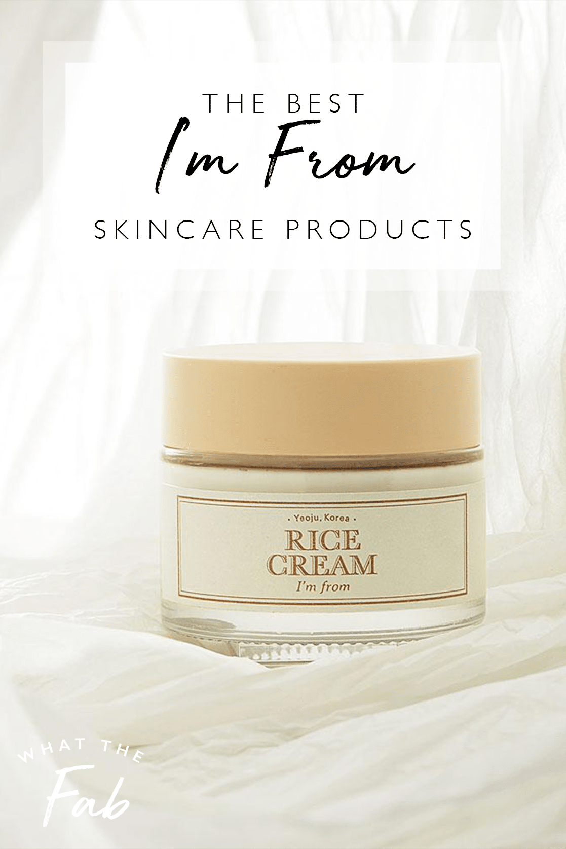 Im From Skincare, by blogger What The Fab