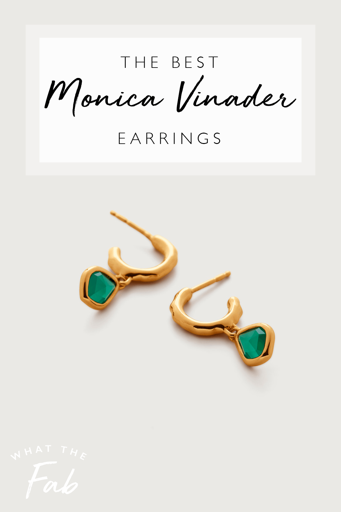 Monica Vinader Earrings 7 Best Styles To Add To Your Collection