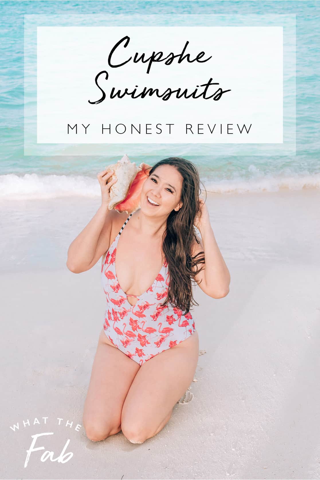 An honest Cupshe swimsuit review, by fashion blogger What The Fab