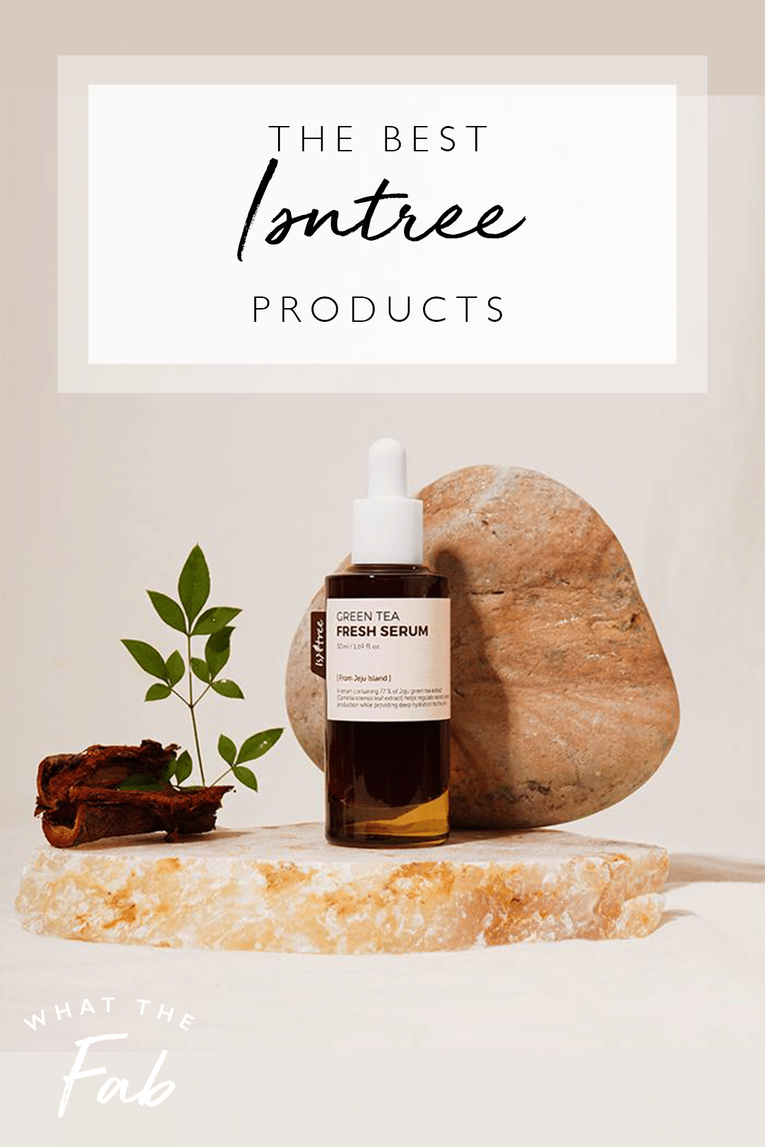 Best Isntree Products, by Blogger What The Fab