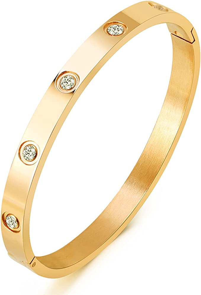 Cartier Love Bracelet Dupes, by Blogger What the Fab 
