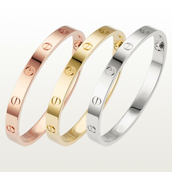 Thin cartier love bracelet dupe Clearance