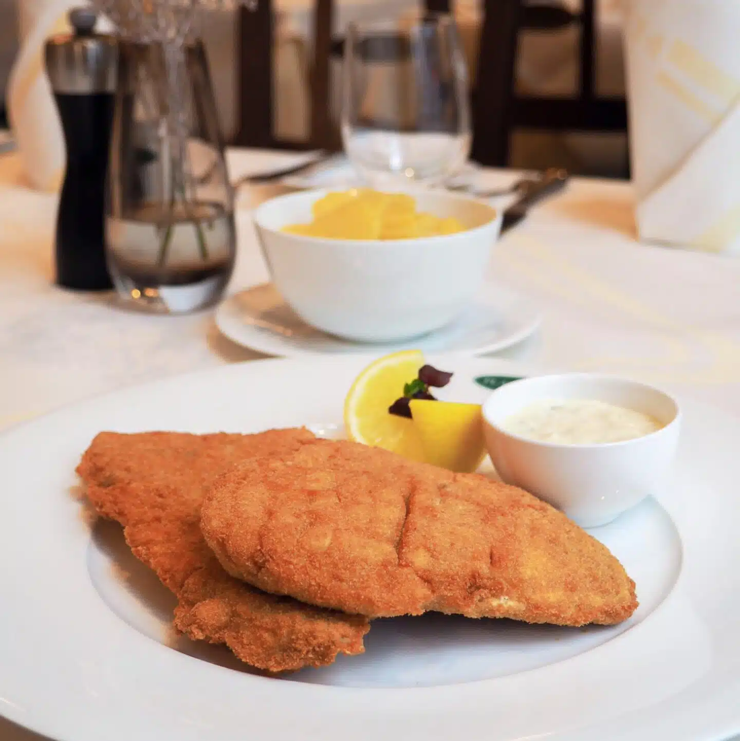 The best schnitzel in Vienna, by travel blogger What The Fab